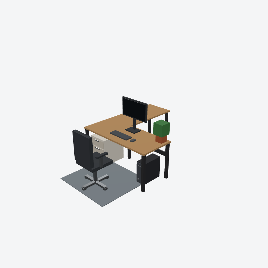 Office Workstation (3D demo)