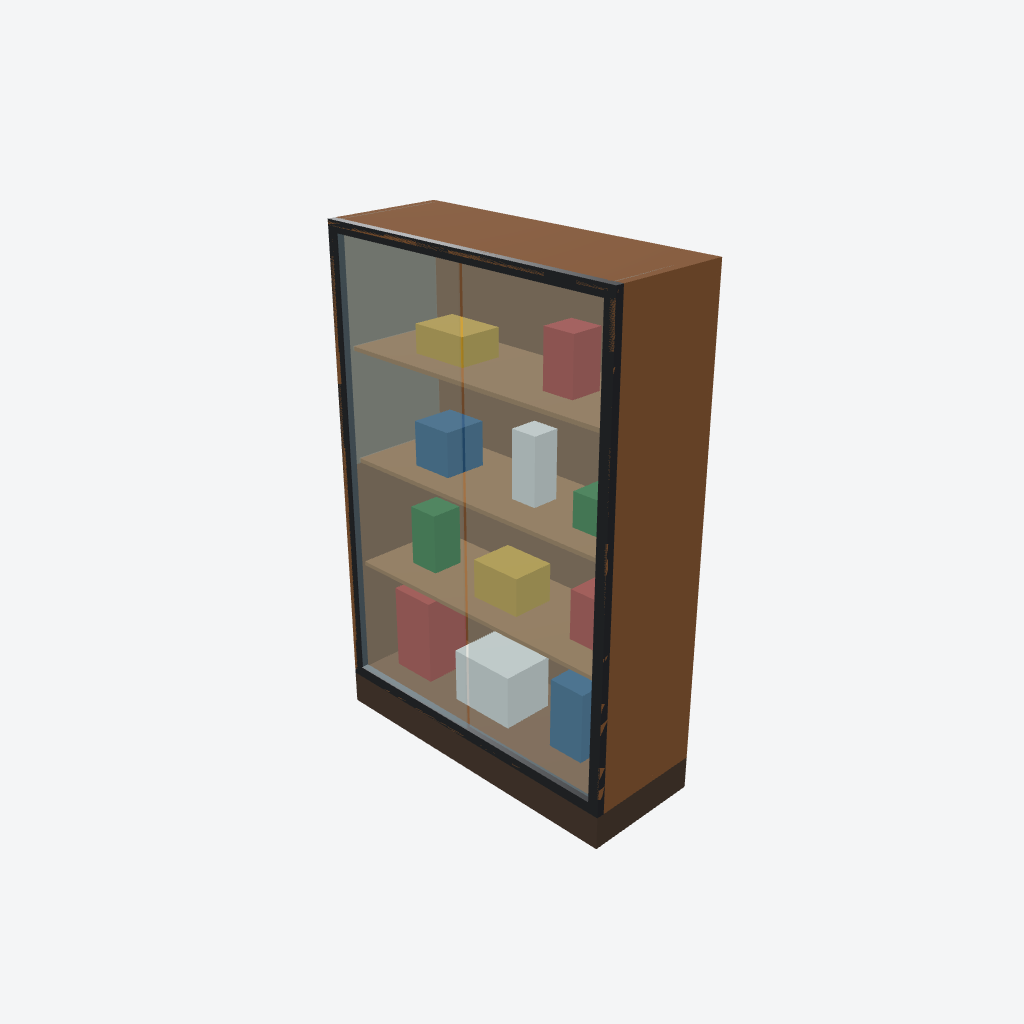 Display Cabinet (3D demo)